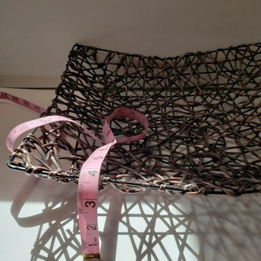 Metal Artsy Basket